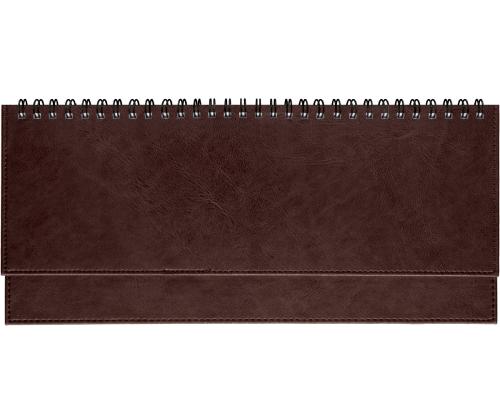 Pöytäkalenteri Classic LUX -kansi, keinonahka (PRUUN) 00307/46894