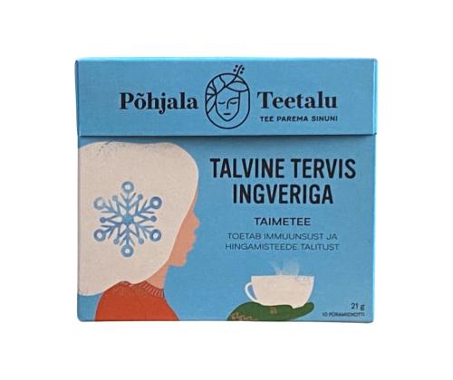 Yrttitee PÕHJALA TEETAL Talvi Terveys inkiväärillä 10kpl