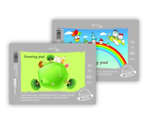 Piirustuslehtiö FIORELLO A4 80g 20 arkkia