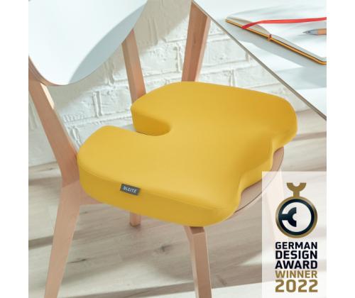 Istuintyyny ergonominen LEITZ Cozy keltainen