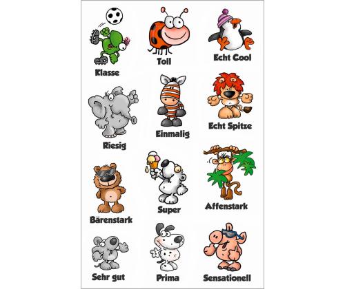 Apila tarroja AVERY ZWECKFORM Eläimet 2 arkkia 2 arkkia