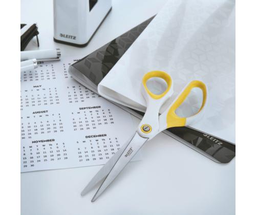 Sakset LEITZ WOW Titanium 20,5cm keltainen