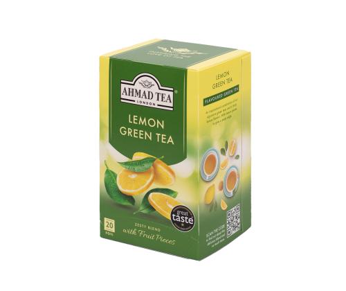 Vihreä tee AHMAD sitruuna 20 kpl kirjekuoressa