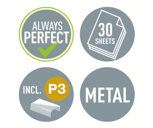 Nitoja LEITZ WOW 5502 30 arkkia musta