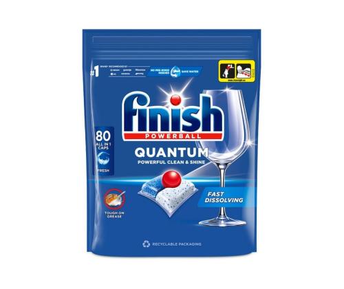 Astianpesukoneen tabletit FINISH Quantum 80 kpl