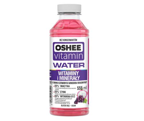 OSHEE Vitamin Water Vitamins & Minerals 0,555l (lemmikki)