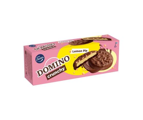Keksit FAZER Domino Crunchy Choco Lemon 150g