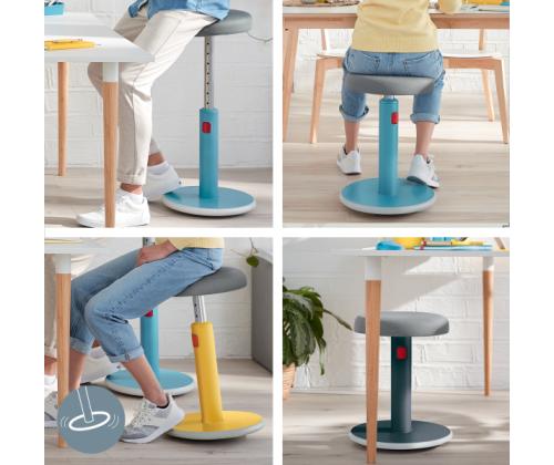 Aktiivituoli LEITZ Cozy harmaa