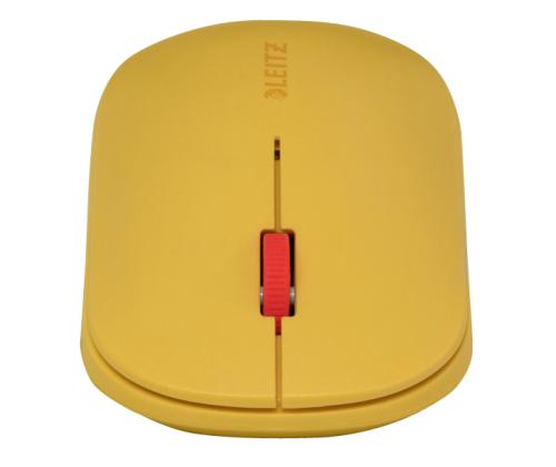 Tietokoneen hiiri langaton LEITZ Cozy Lämmin keltainen
