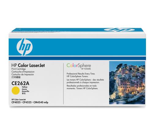 Värikasetti HP CE262A keltainen