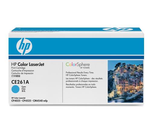 Värikasetti HP CE261A syaani