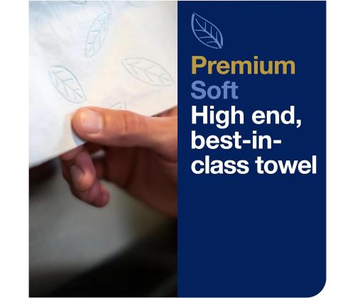 Pehmopaperi 2-kerroksinen TORK Xpress Multifold Universal H2, 23,4x21,3 cm 190 arkkia (471103)