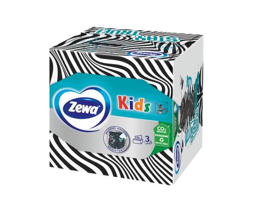 Kosmeettiset pyyhkeet 3-kerroksiset ZEWA 60 kpl/laatikko