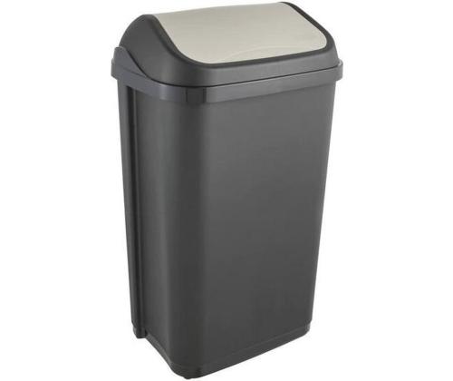 Roskakori Swing-Bin 50L musta