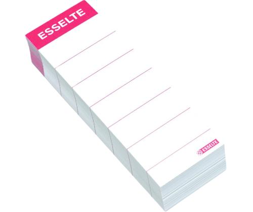 Seljaetikett regisraatorile ESSELTE A4/75mm 100tk