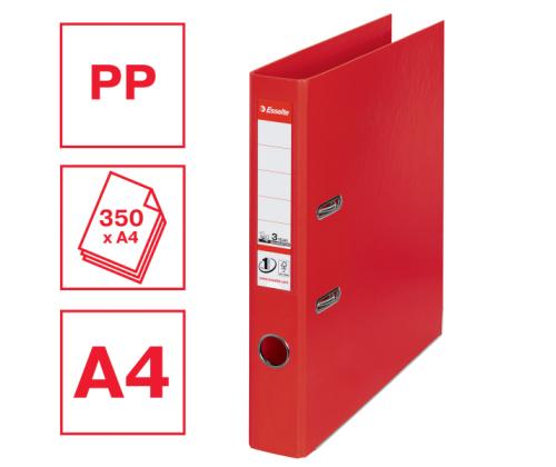 Registraator ESSELTE No.1 Power A4 50mm punane