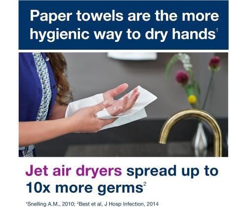 Lakanapyyhe 2-kerroksinen TORK H3 C-Fold Universal 24x27cm 120 arkkia (471111)