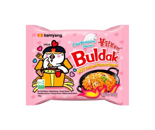 BULDAK Pikanuudelit carbonara mausteinen, kananmakuinen 130g