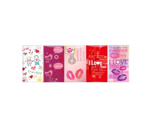 Suklaa VAIN Suklaat Rakastan sinua (5x15g) 75g