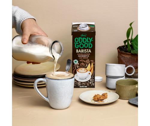 Kauramaito gluteeniton kaurajuoma UHT VALIO Oddlygood Barista 1L