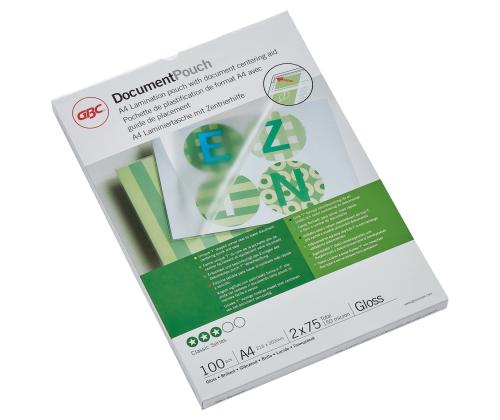 Laminointitasku A4 75mic 100kpl/pkt GBC