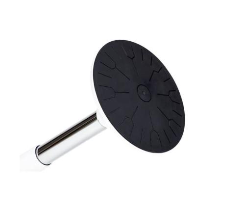 Aktiivituoli SUN-FLEX Active 62-71cm, istuimen halkaisija 310mm, jalan halkaisija 290mm, paino 5.6kg/ Musta kangas, valkoinen jalka