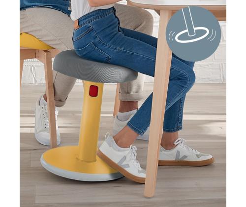 Aktiivituoli LEITZ Cozy keltainen