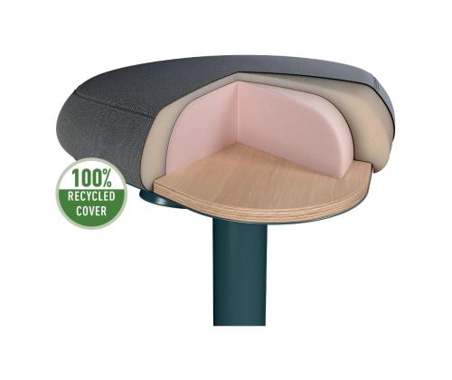 Aktiivituoli LEITZ Ergo Active Comfort harmaa