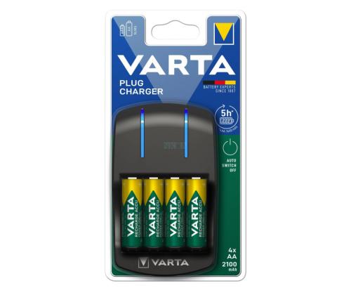 Akkulaturi Varta Plug AAx4 2100mAh
