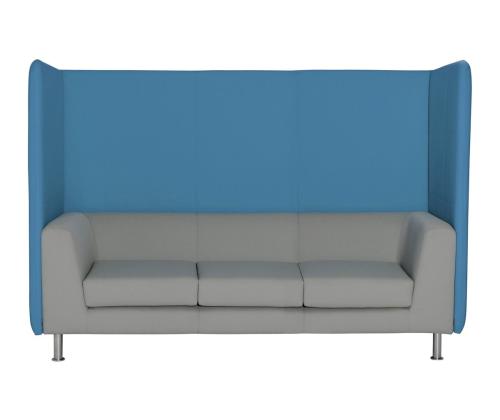 3-istuttava sohva akustisilla seinillä Notre Dame Lounge 103 (BN)