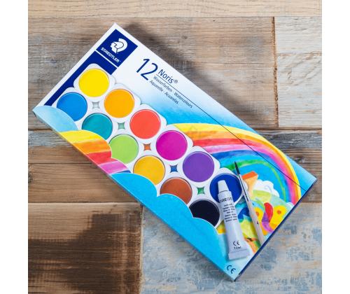 Vesivärit Staedtler 12 väriä