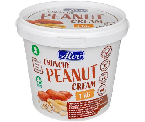 ALVO Maapähkinävoi Kermainen 1kg