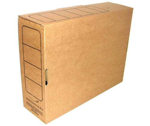 Arkistokansio A4 10cm koottava 330x250x103mm ruskea SMLT