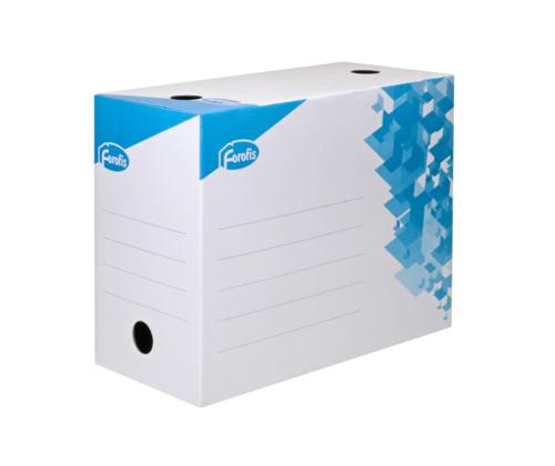 Arkistolaatikko FOROFIS A4 15cm taitettava valkoinen