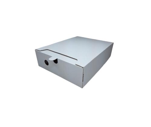 Arkistolaatikko 235x120x315mm valkoinen CISTA
