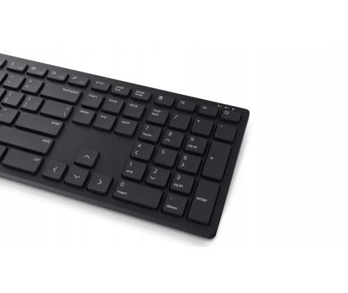 Tietokoneen näppäimistö DELL KM5221W EST musta + hiiri