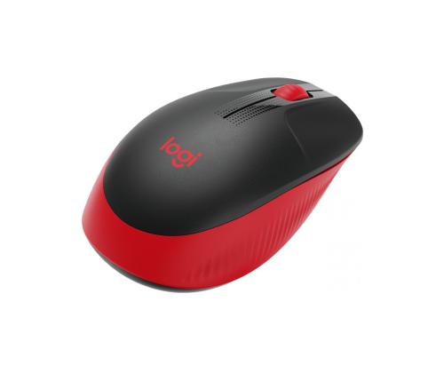 Tietokoneen langaton hiiri LOGITECH M190 punainen
