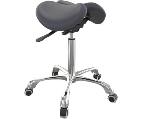 Tietokonetuoli/työtuoli ergonominen satulatuoli TOP2 musta