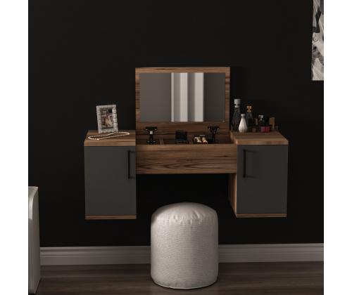 Kapp Mercan - vaalea pähkinä, antrasiitti