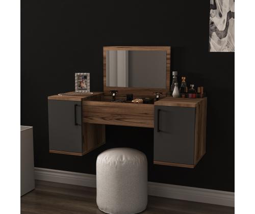 Kapp Mercan - vaalea pähkinä, antrasiitti