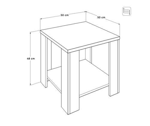 Sohvapöytä Shp-550-Oo-1