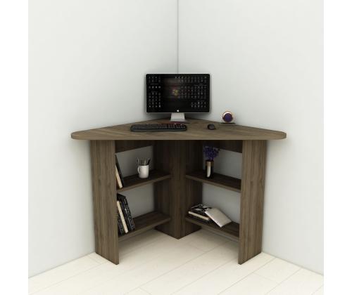 Työpöydän kulma - pähkinä