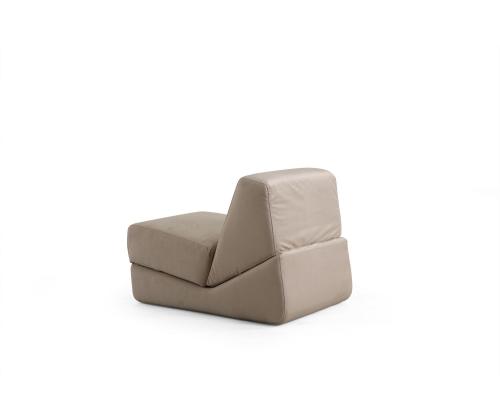 Sohva Origami Convertible - kiiltävä kerma - Shiny Cream