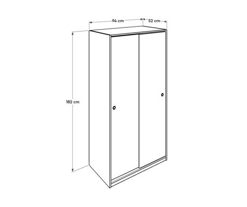 Vaatekaappi Swd-402-Bb-2