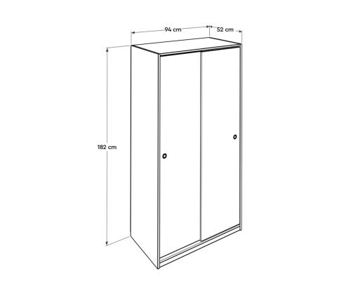 Vaatekaappi Swd-436-Ss-2