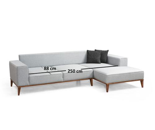 Sohva Montana Corner Oikea (L3+Chl)