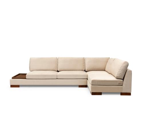 Sohva Tulip Corner Oikea ilman puffia - Beige