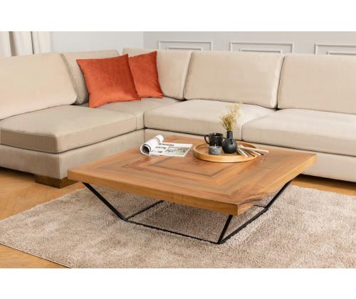 Sohva Tulip Corner Vasen ilman puffia - Beige