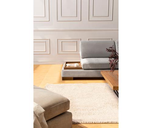 Sohva Tulip Corner Right ilman puffia - vaaleanharmaa