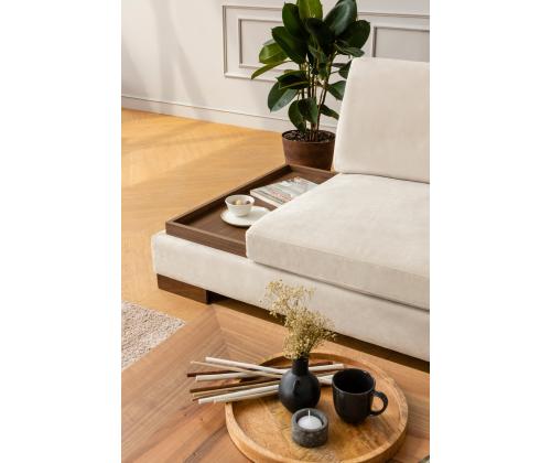 Sohva Tulip Corner Oikea ilman puffia - Beige